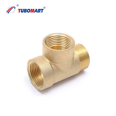 Dịch vụ trọn gói OEM TUBOMART Cút nối ren đồng BSP ren trong 1/2 inch cho giải pháp đường ống nước