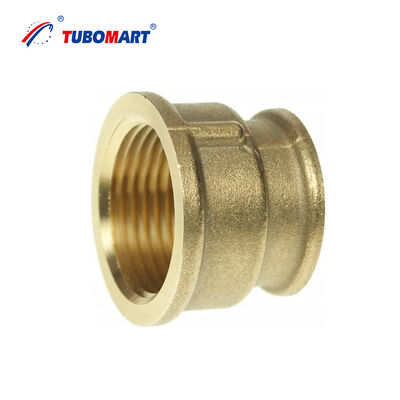 bán nóng TUBOMART OEM Factory trực tiếp đồng BSP Phụ kiện Nickel bọc đúp nữ thẳng Liên minh nước ống nước giải pháp